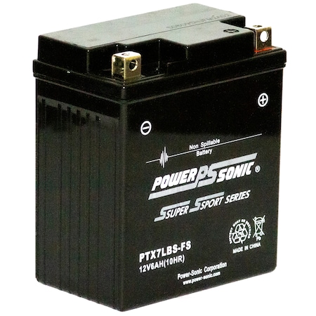 Power Sonic PTX7LBS-FS Factory Activated AGM PowerSport Battery PTX7LBS-FS